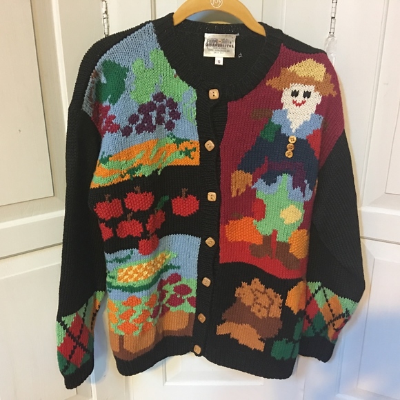 Vintage Susan Bristol Whimsical Sweater 